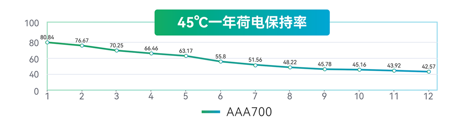 智能電表集采器電池45℃一年荷電保持率